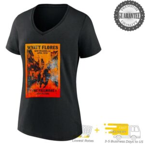 Wyatt Flores At The Fillmore In New Orleans LA On Apr 10 2025 Tour Poster shirt