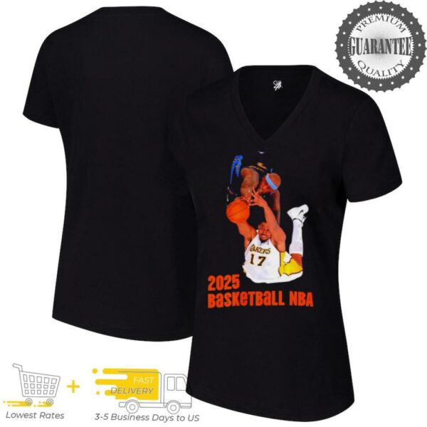 2025 Basketball NBA Playoffs Los Angeles Lakers shirt