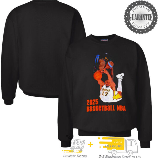 2025 Basketball NBA Playoffs Los Angeles Lakers shirt