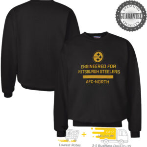 Engineered for Pittsburgh Steelers AFC North shirt