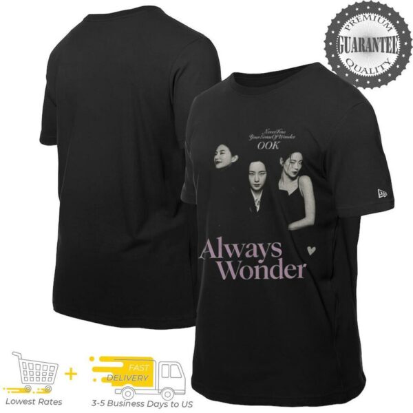 Always Wonder never love your sense of wonder book shirt