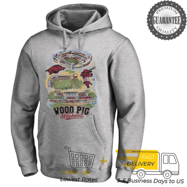 Arkansas Razorbacks woo pig weekend shirt