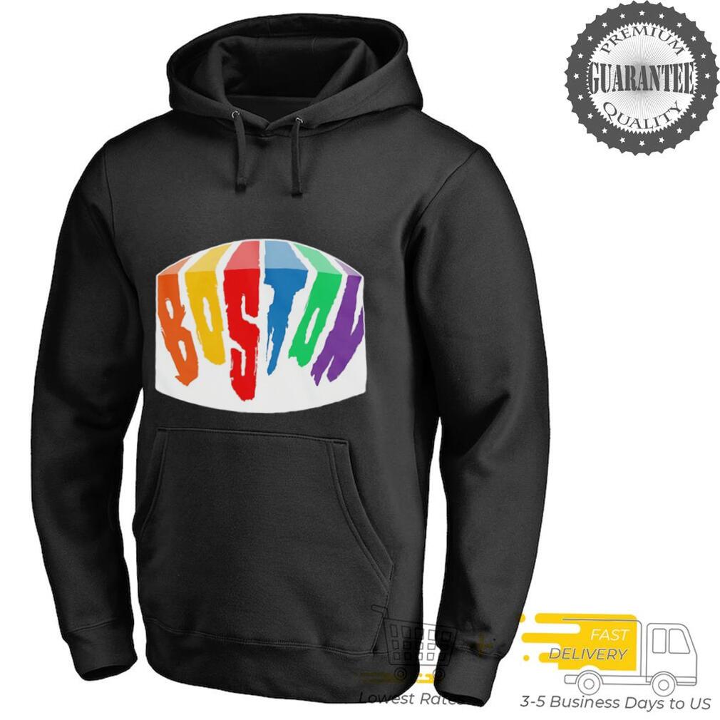 Boston rainbow paint shirt Boston rainbow paint shirt