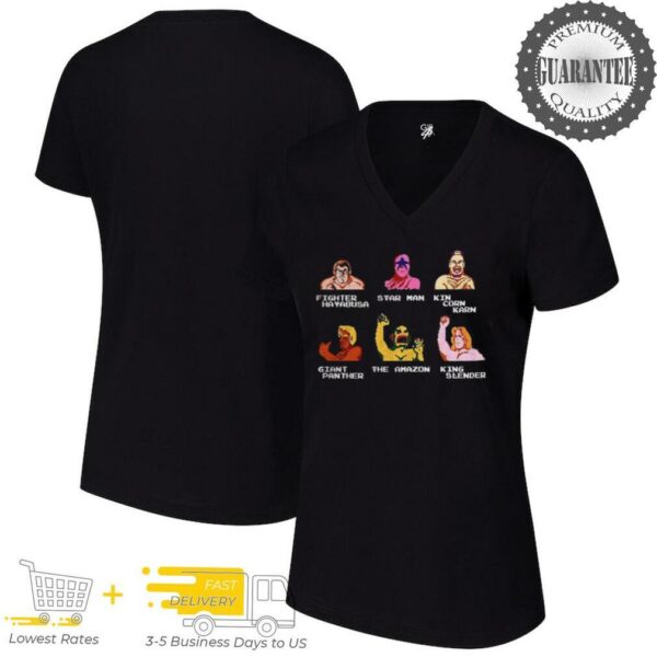Fighter Hayabusa Star Man Kin Corn Karn Giant Panther The Amazon King Slender shirt