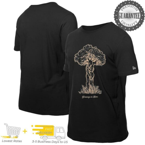 Growing In Love Tree Hug T Shirts