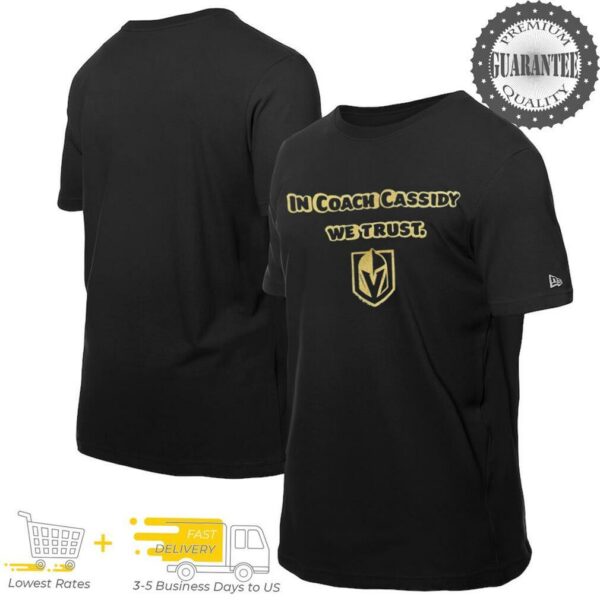 In coach cassidy we trust Vegas Golden Knights shirt
