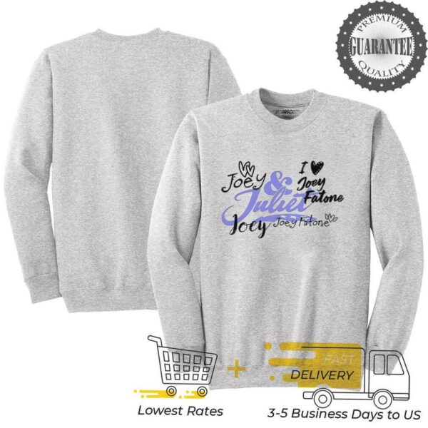 Joey and Juliet I love Joey Fatone shirt