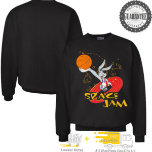 Space Jam Bugs Bunny Jump cartoon shirt