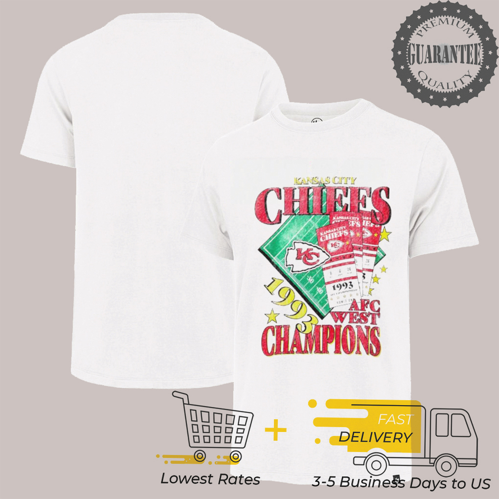 Kansas City Chiefs 1993 AFC West Champions shirt Kansas City Chiefs 1993 AFC West Champions shirt