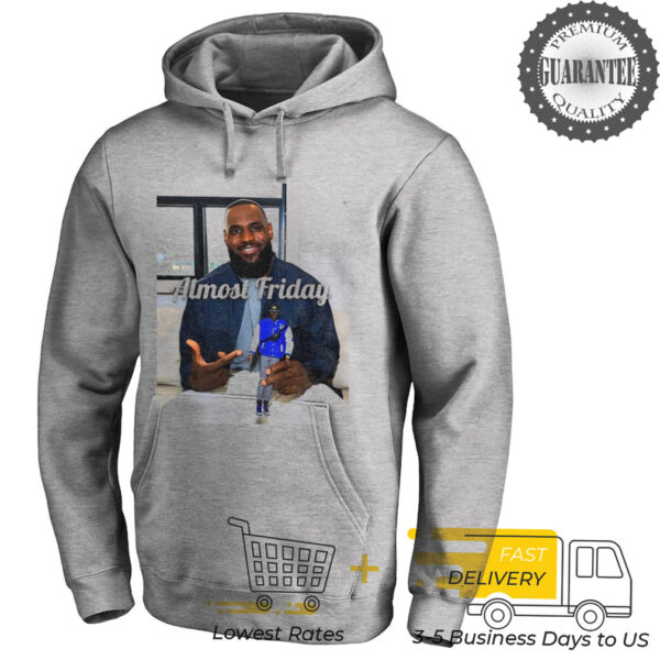 LeBron James Los Angeles Lakers LeBarbie Almost Friday shirt