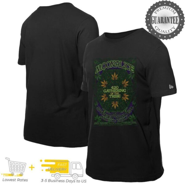 Moonalice Sweetwater Music Hall, Mill Valley, CA April 20 2025 Tour T shirts