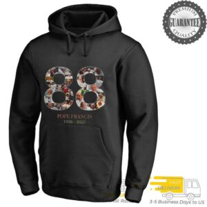 Pope Francis Memorial 1936–2025 88 years shirt