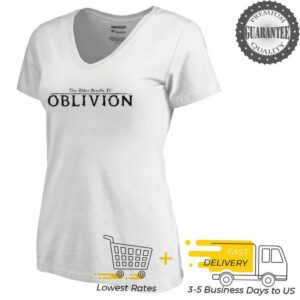 The elder scrolls iv oblivion logo shirt
