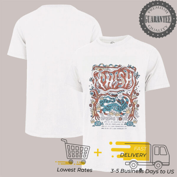 Phish Deep Woods Spring Tour 2025 shirt