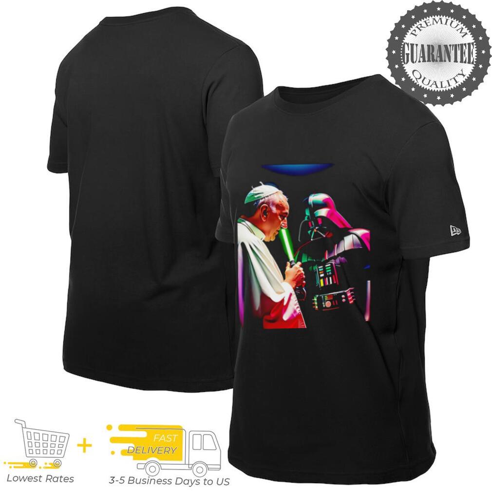Pope Francis vs Darth Vader shirt Pope Francis vs Darth Vader shirt