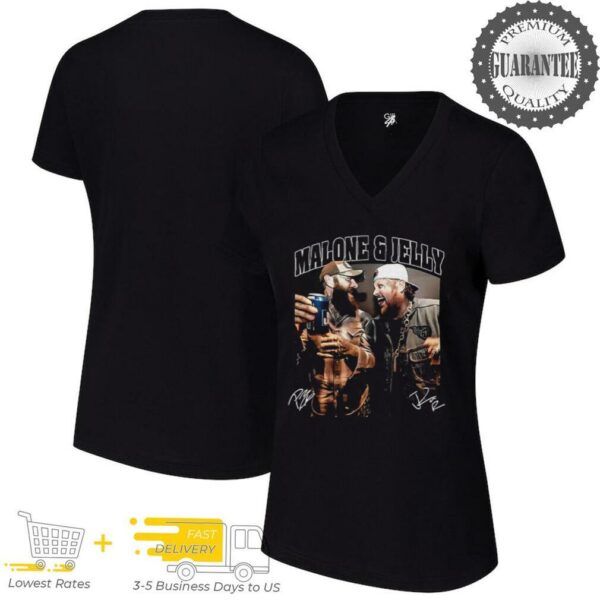 Post Malone & Jelly Roll smile signatures shirt