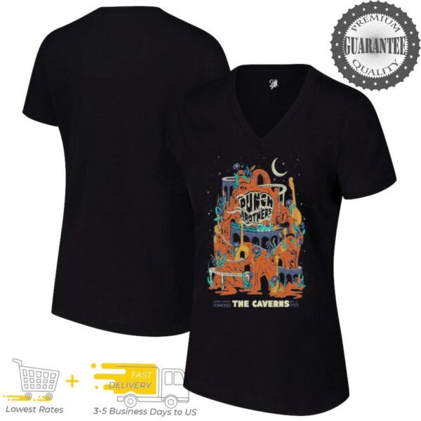 Punch Brothers The Caverns, Pelham, TN May 17 2025 Tour T shirts
