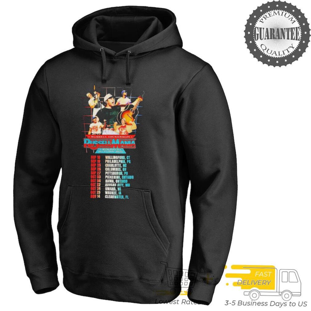 Russell Dickerson Round 3 Autumn 2025 Tour Dates T shirts Russell Dickerson Round 3 Autumn 2025 Tour Dates T shirts