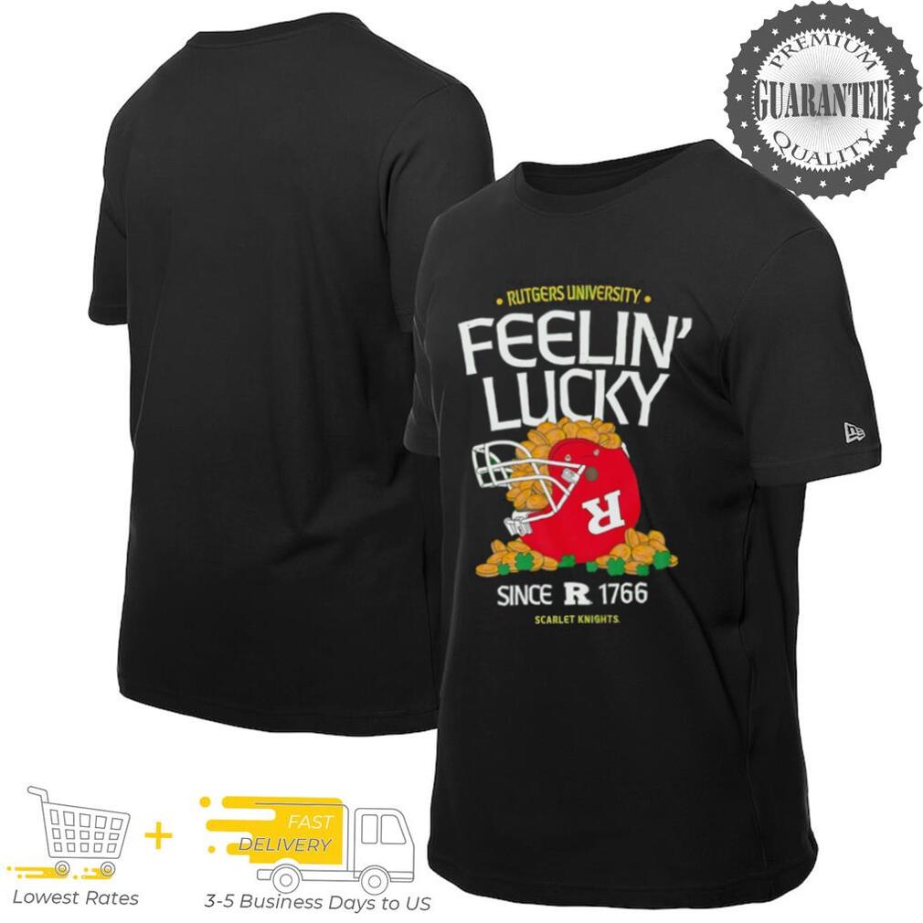 Rutgers Scarlet Knights feelin’ lucky since 1766 pot of gold helmet shirt Rutgers Scarlet Knights feelin’ lucky since 1766 pot of gold helmet shirt