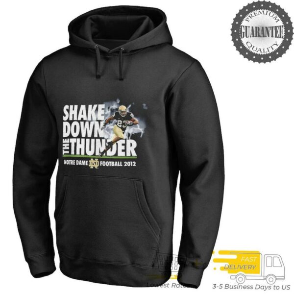 Shake down the Thunder Notre Dame Football 2012 shirt