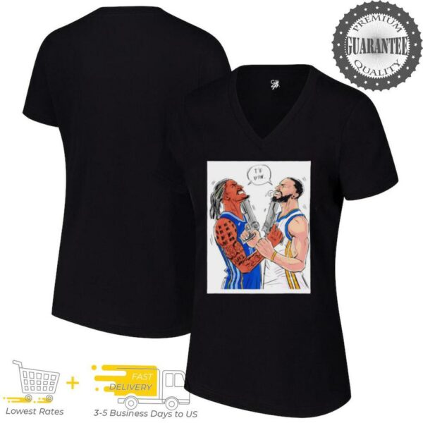 Shooter Ja Morant vs Shooter Stephen Curry shirt