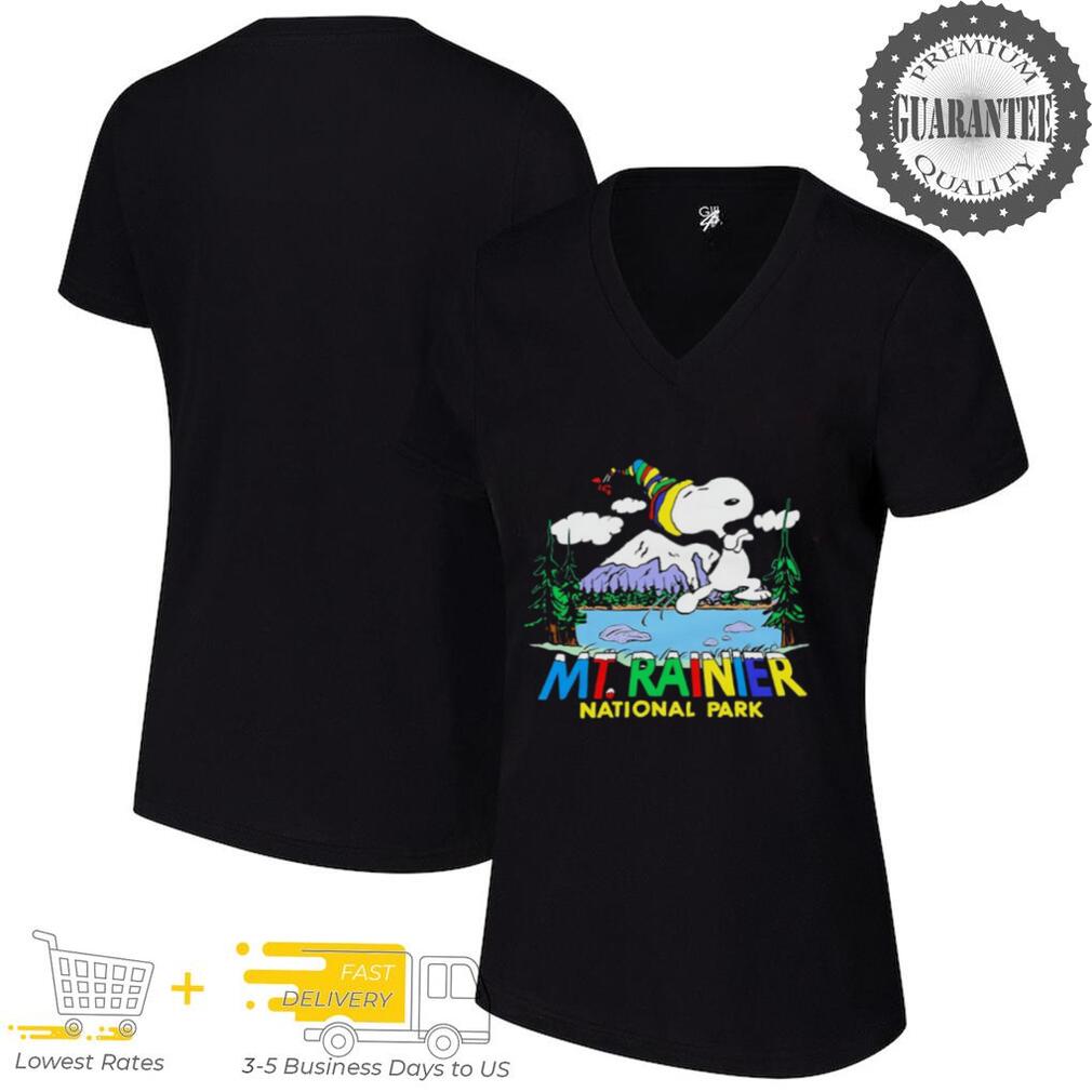 Snoopy Mount Rainier National Park shirt Snoopy Mount Rainier National Park shirt