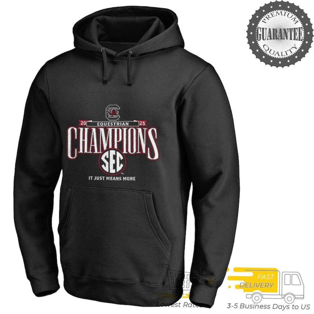 South Carolina Gamecocks 2025 SEC Equestrian Champions it just means more shirt South Carolina Gamecocks 2025 SEC Equestrian Champions it just means more shirt