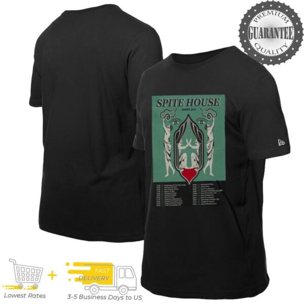 Spite House Europe Tour 2025 T shirts