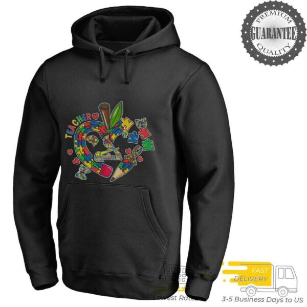 St. Louis Cardinals Autism Awareness teacher pencil shirt