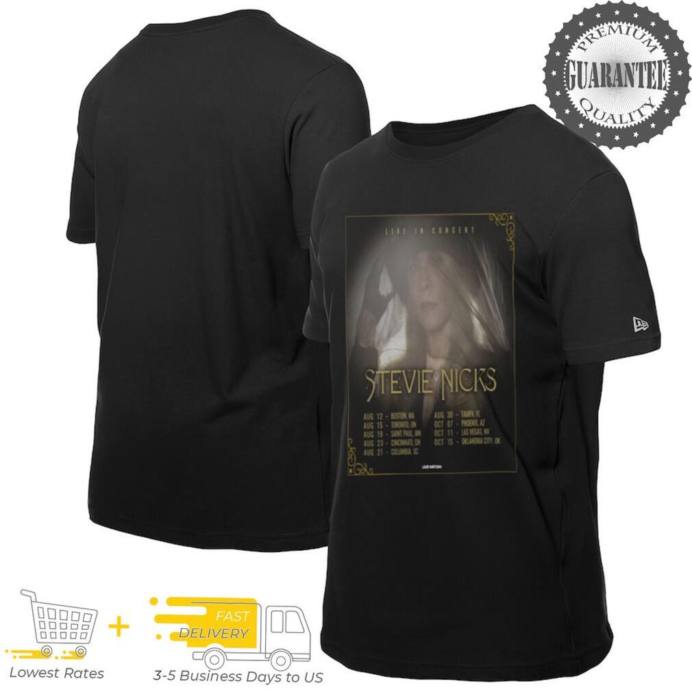 Stevie Nicks Live In Concert Aug Tour 2025 T shirts Stevie Nicks Live In Concert Aug Tour 2025 T shirts