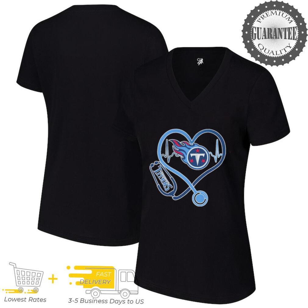 Tennessee Titans Caring Hearts Nurses T shirts Tennessee Titans Caring Hearts Nurses T shirts