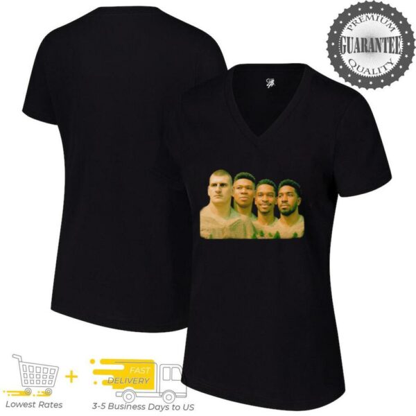 The Mount Rushmore of NBA players Nikola Jokic Giannis Antetokounmpo Shai Gilgeous Alexander Donovan Mitchell shirt