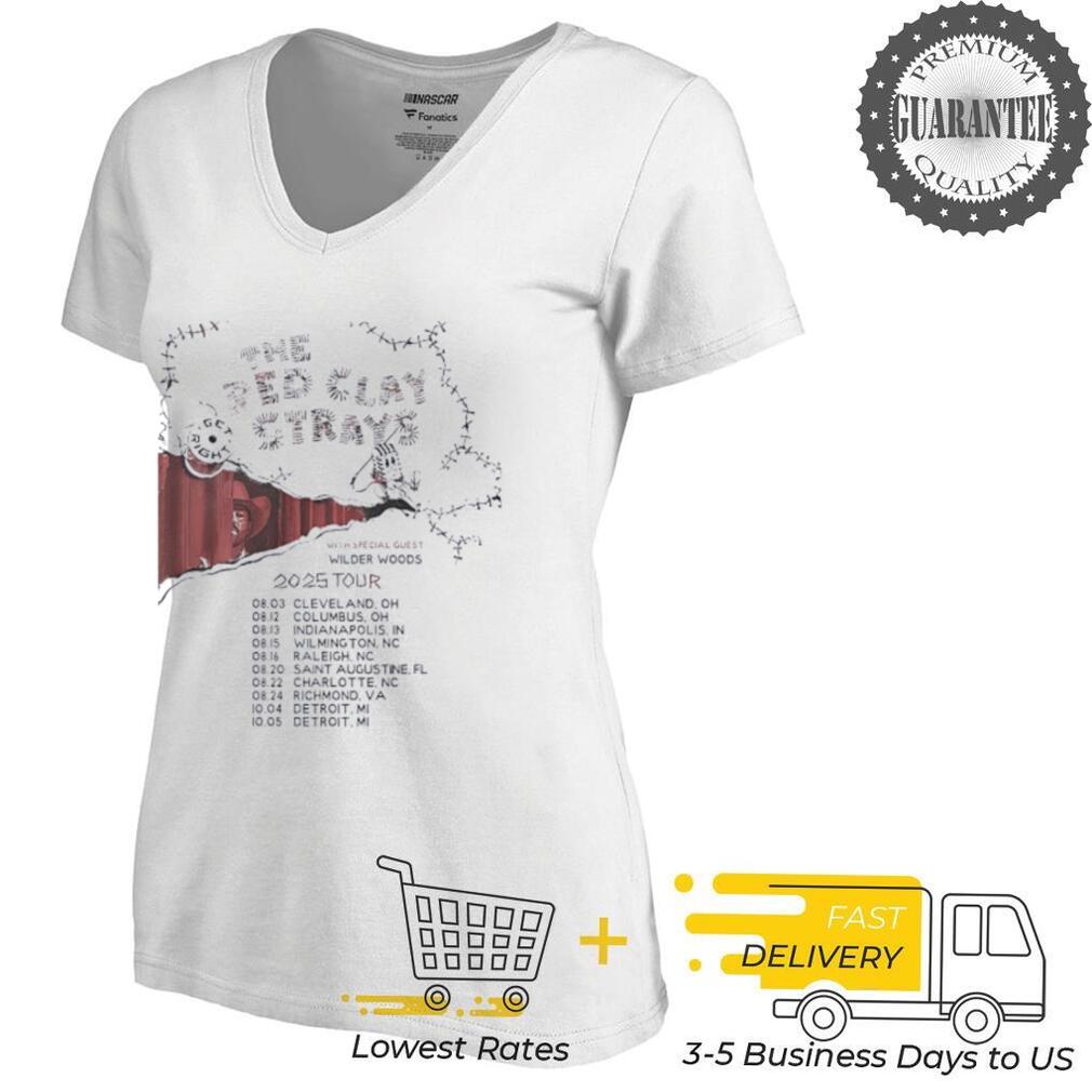 The red clay strays with special guest wilder woods tour 2025 t shirt The red clay strays with special guest wilder woods tour 2025 t shirt
