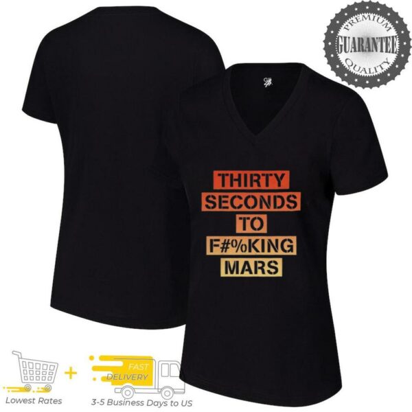 Thirty Seconds To Fucking Mars Ombre Censored T shirts