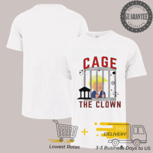 Cage the clown Trump in prison funny shirt