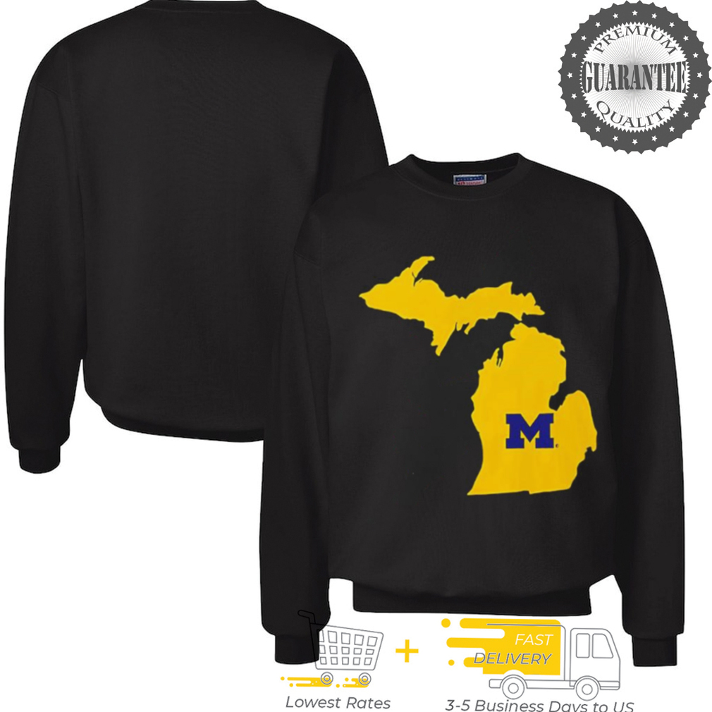 University Of Michigan State Outline shirt University Of Michigan State Outline shirt