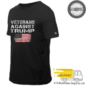 USA flag veterans against Trump shirt