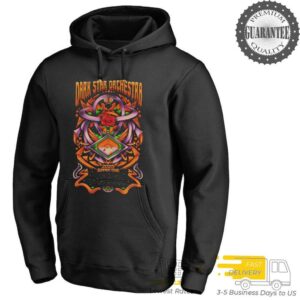 Official Dark Star Orchestra Summer Tour 2025 Rose T shirts