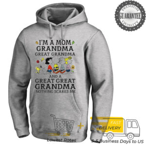 The Peanuts Movie I’m a Mom Grandma great Grandma shirt