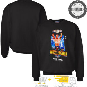 John Cena WrestleMania 41 Topps Now x WWE shirt