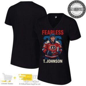 Trae Johnson Lethbridge Hurricanes Hockey Fearless shirt
