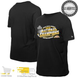 Western Michigan Broncos 2025 NCAA Frozen Four Men’s Ice Hockey National Champions shirt