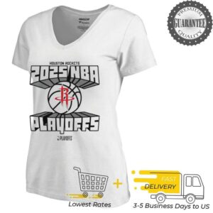 Houston Rockets NBA 2025 Playoffs T shirt