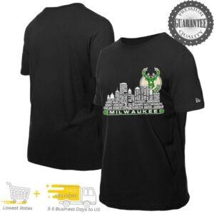 Milwaukee Bucks players name 2025 shirt