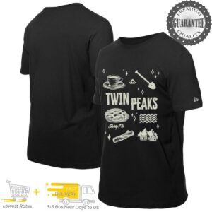 Twin Peaks Cherry Pie Icons T Shirts