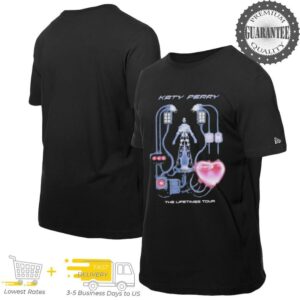 Official Katy Perry The Lifetimes Tour 2025 T Shirts