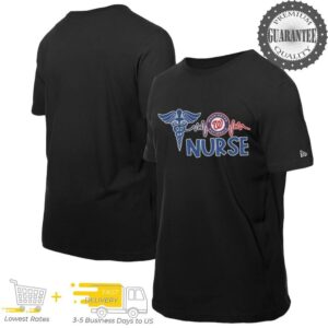 Washington Nationals Nurse Heartbeat T shirts